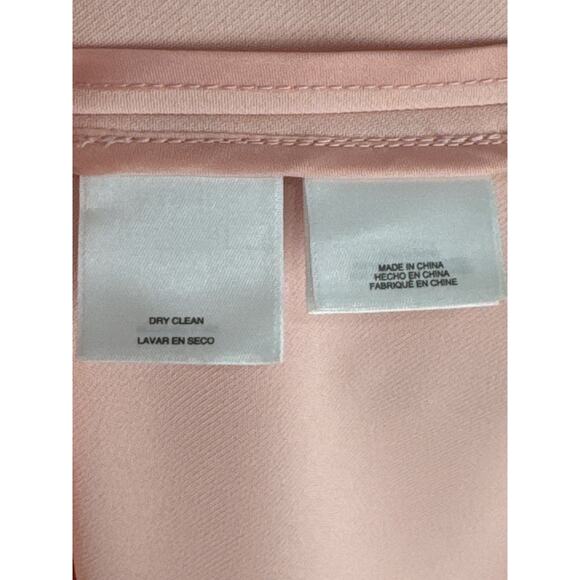 ANNE KLEIN OPEN FRONT NOTCH LAPEL BLAZER IN PINK NWT WOMEN'S SIZE PETITE LARGE - Picture 11 of 14